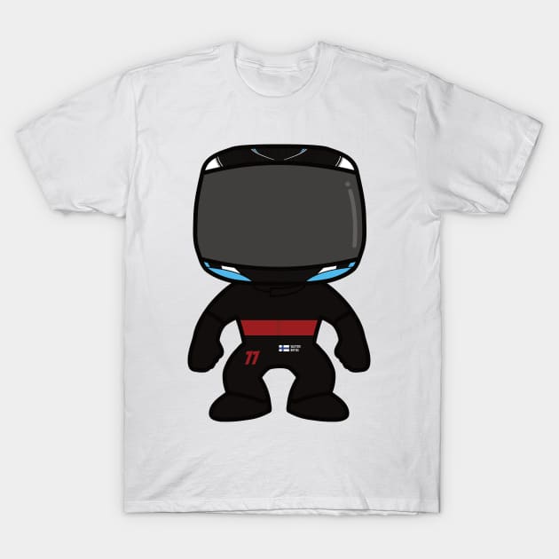 Valtteri Bottas Custom Mini Figure – F1 2023 Season T-Shirt by GreazyL